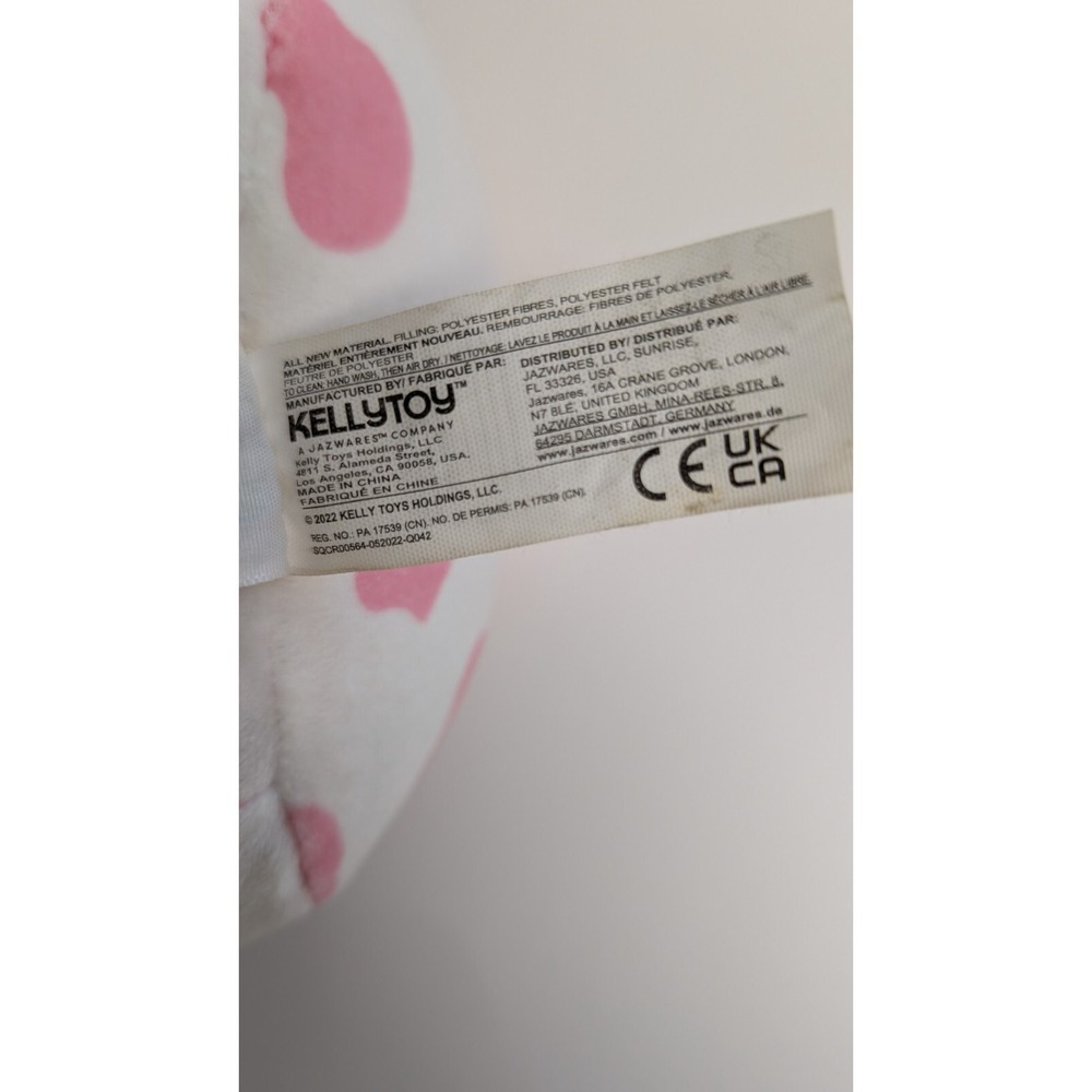 Squishmallows Original Kellytoy Amelie Strawberry Milk Multicolor Stuffed Toy - Picture 3 of 4